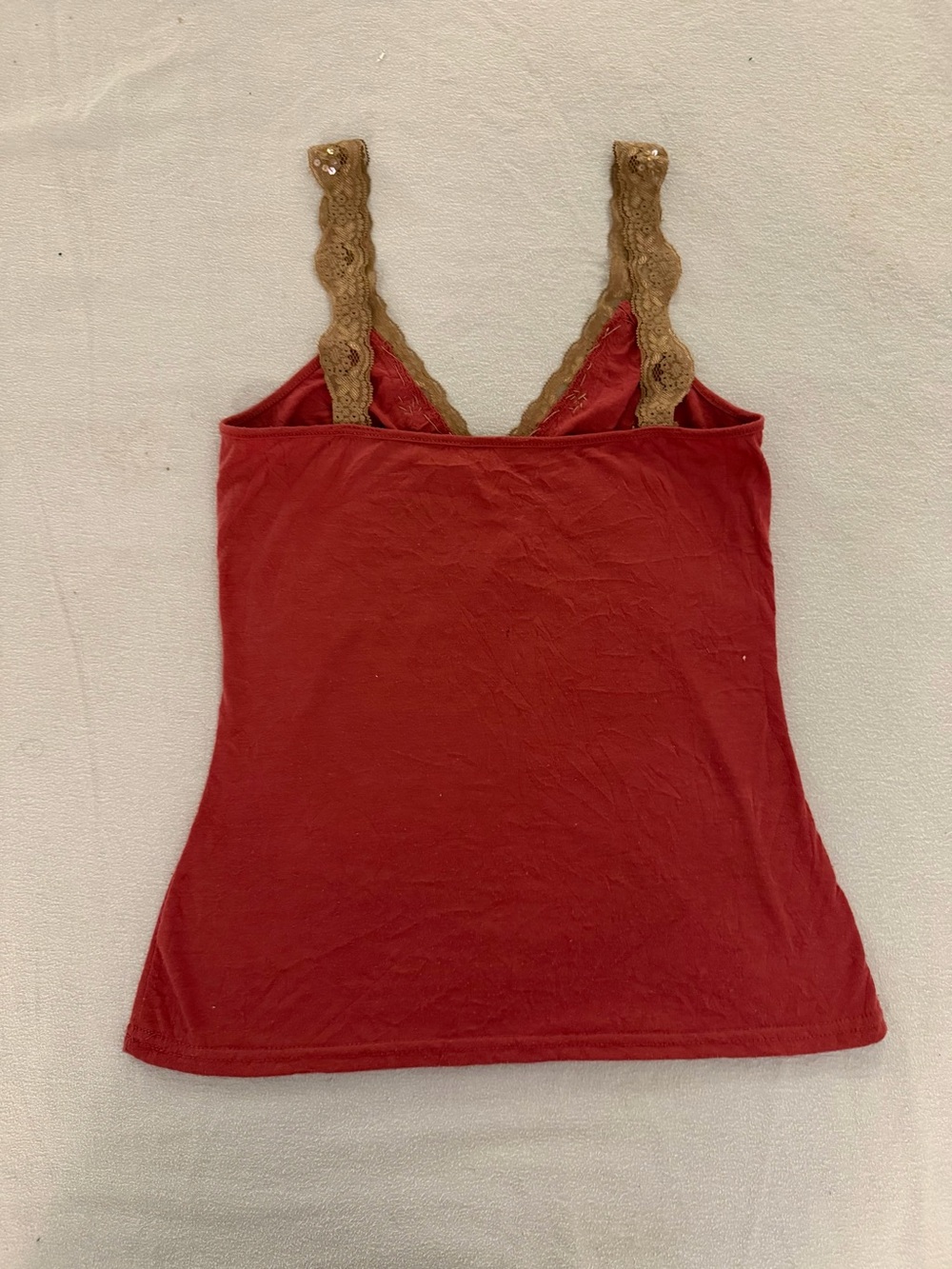 Y2K Fairy Grunge Lace Sequin Camisole Tank Top - Picture 5 of 6